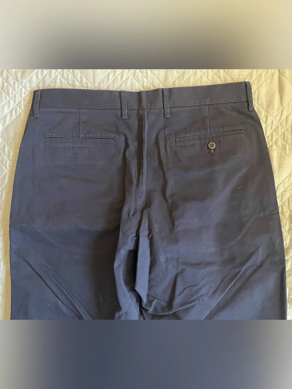 J. CREW Broken-in Straight chino pant in Navy Size 32/32 NWT $98 CD466